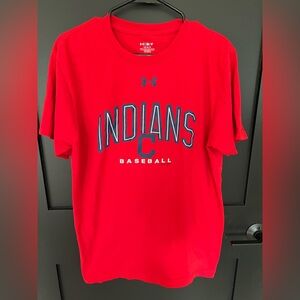 Under Armour MLB Cleveland Indians Baseball Shirt